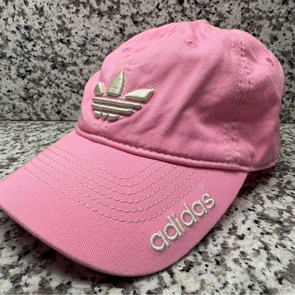 Adidas Women’s Pink Baseball Cap - Trefoil Logo